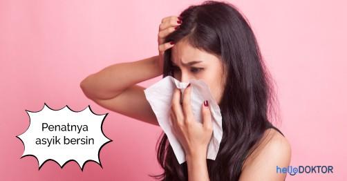 Kenali simptom selesema atau flu