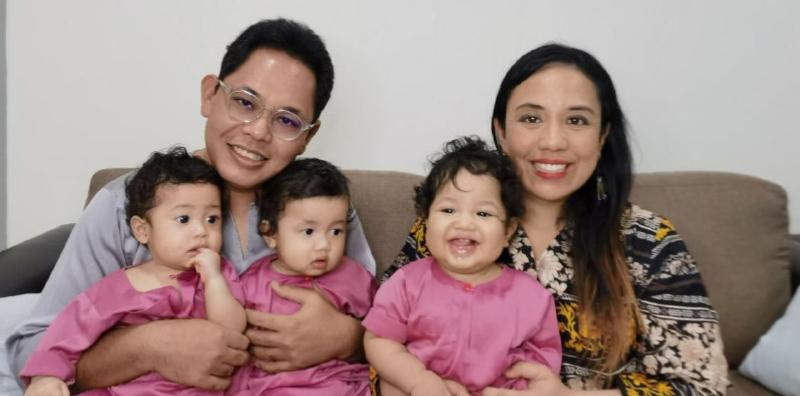 Doktor Kongsi Tips Lahirkan Anak Kembar 3 Secara Normal, Pertama Di Johor!