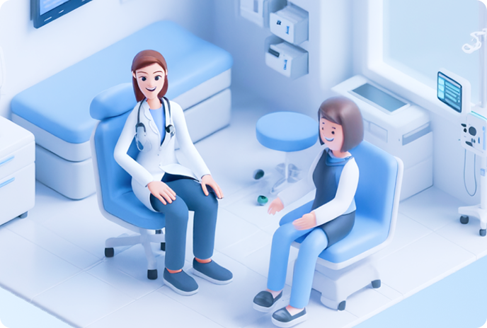 Direct consultation with a specialist doctor